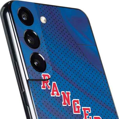 NHL New York Rangers Home Jersey Galaxy S22 Skin